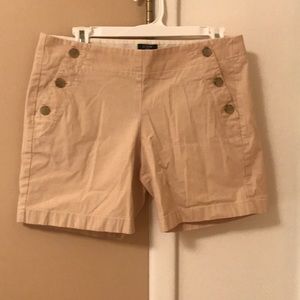 J. Crew Stretch Shorts with Buttons